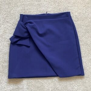 Zara XS blue mini skirt